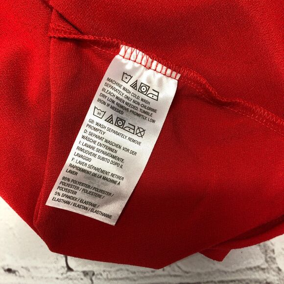 Susan Graver Women Sleeveless Asymmetric Hem Top Shirt Blouse Size Large M186 22 - Picture 7 of 12